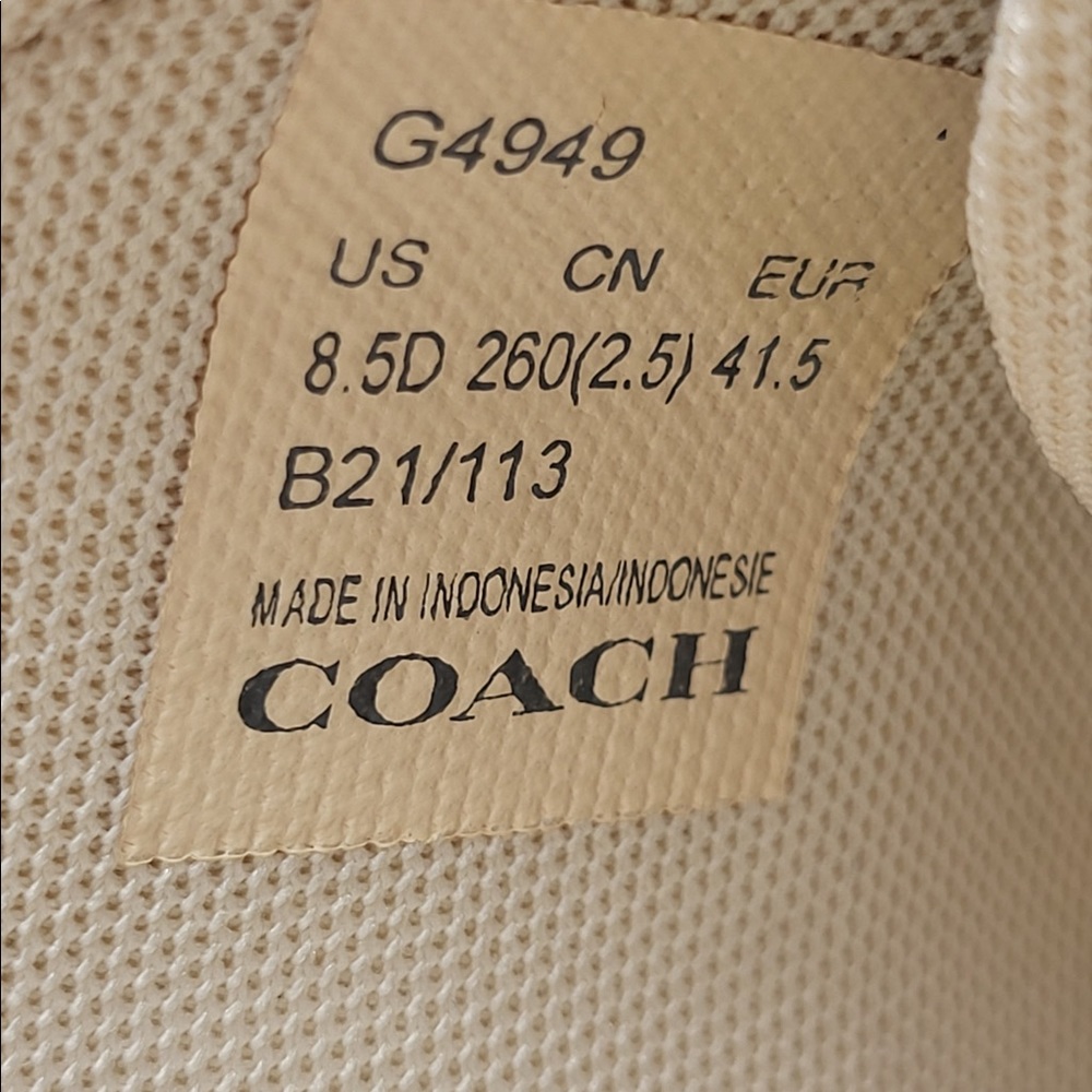 Coach mens shoes - Picture 5 of 8